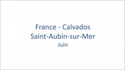 France - Calvados Saint-Aubin-sur-Mer 06/2020