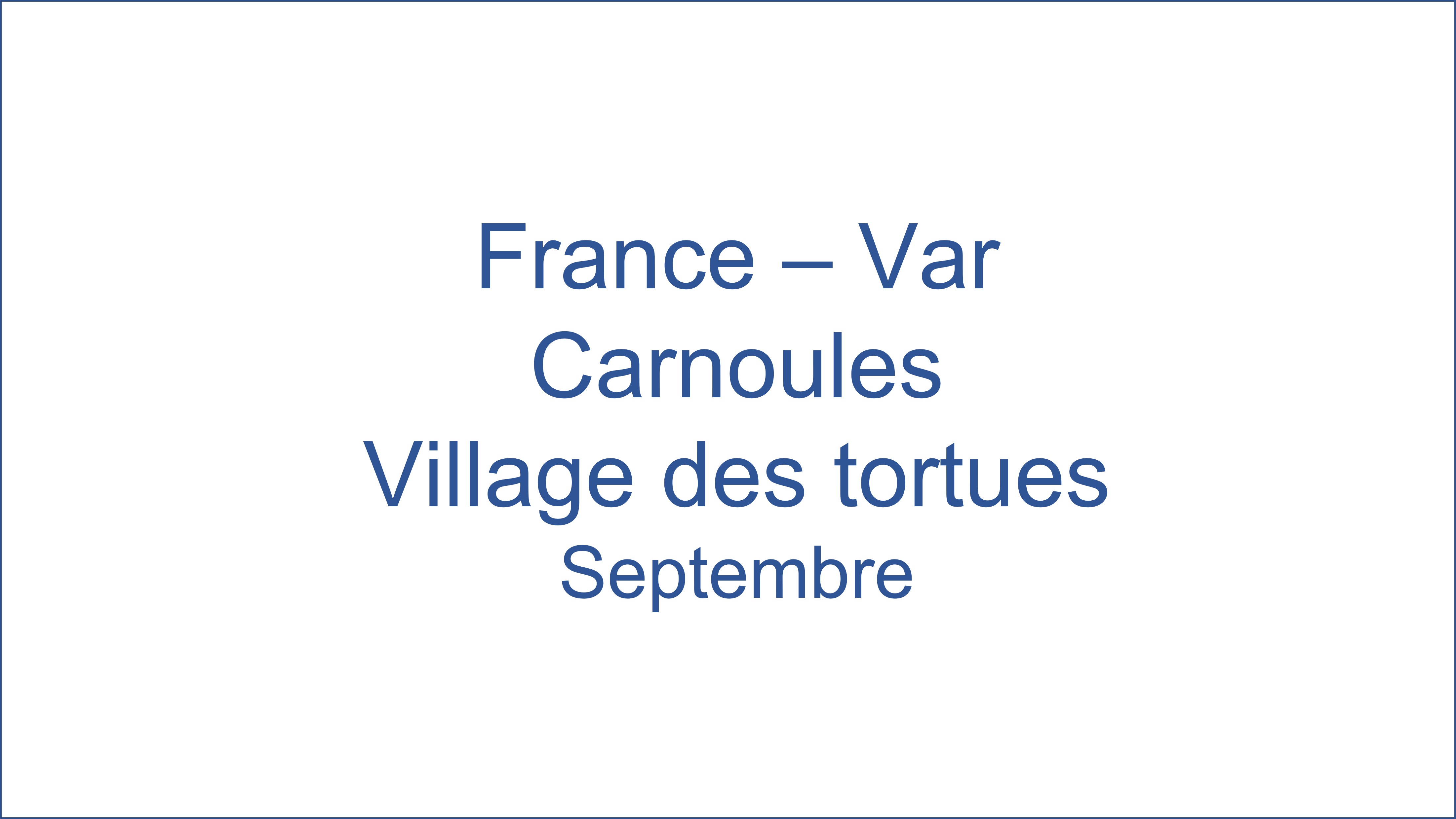 France  Var Carnoules 11/2021
